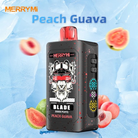 MERRYMI BLADE 30K 5% - Peach Guava